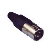 IBIZA XLR-M кабельный разъем XLR Male