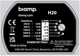 Biamp H20-G �������� �����������
