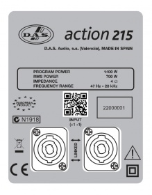 DAS AUDIO ACTION 215 ��������� �������